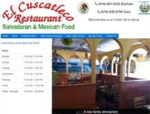 Tablet Screenshot of elcuscatleco.com